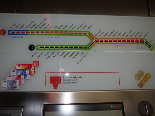 ビルバオ路線図