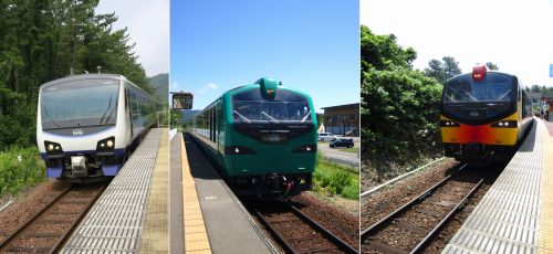 リゾートしらかみ三兄弟