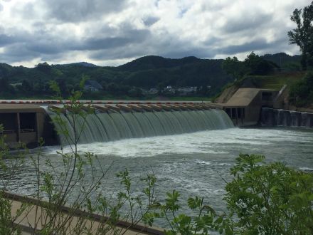 水のカーテン１