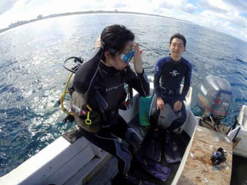 サイパン 体験ダイビング