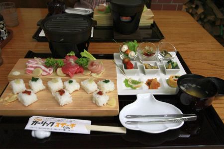 ガーリックステーキごはん