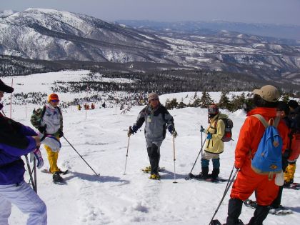八甲田スノーシュー