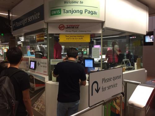 販売カウンター