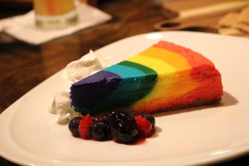 レインボーケーキ