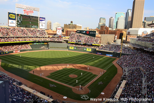ツインズのホーム ターゲット フィールド