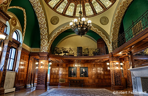 裁判所として使われていた部屋