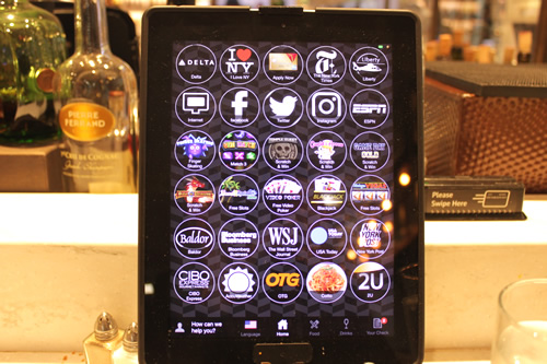 iPad付きレストランに入ってみた