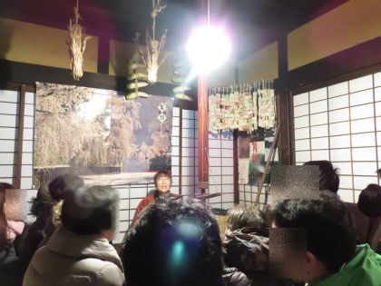 冬がたりの様子