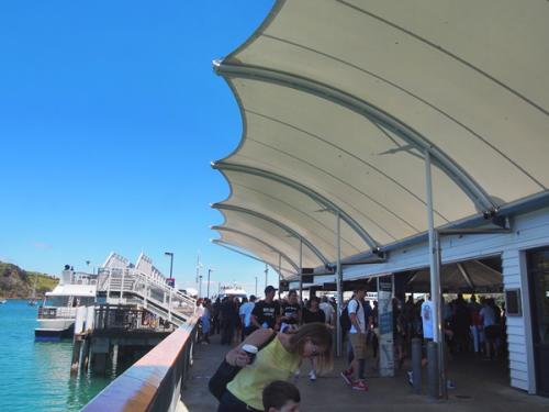 ワイヘキフェリー乗り場