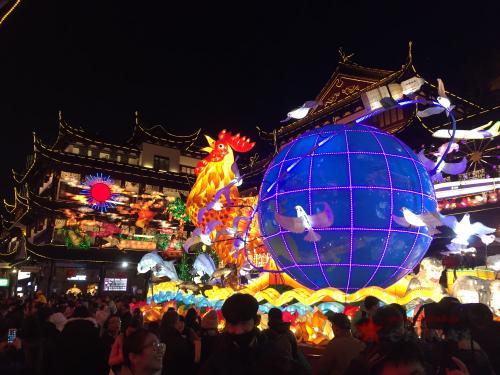 豫園ランタン祭り５