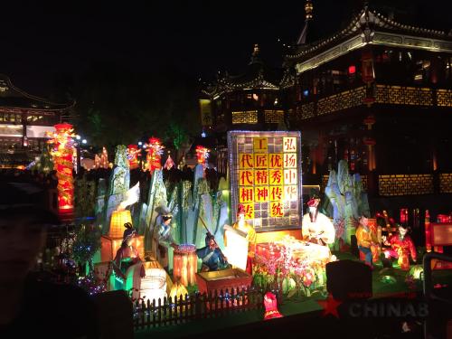 豫園ランタン祭り７