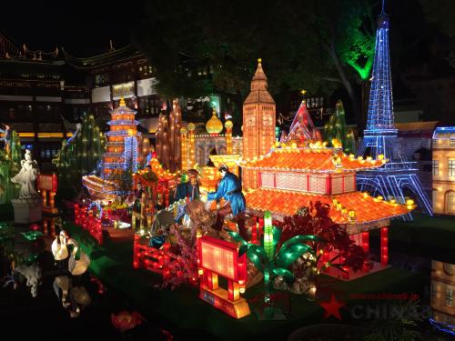 豫園ランタン祭り１３