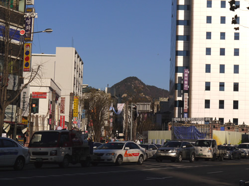 仁寺洞周辺に到着〜