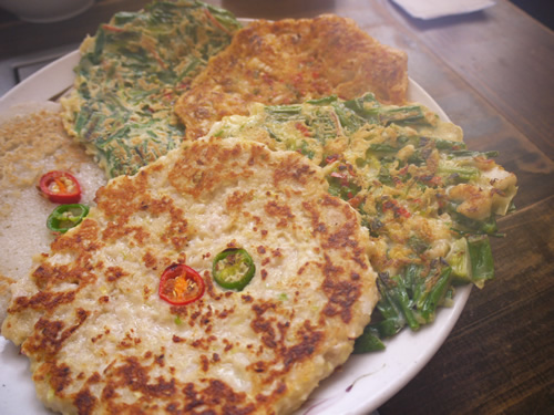 初めて食べたチヂミが激ウマ!!