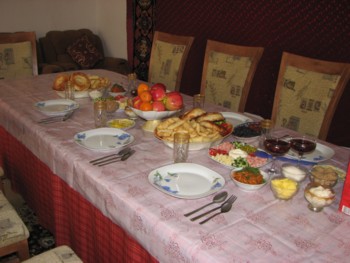 キルギス家庭料理