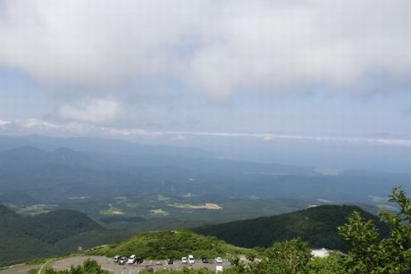 リフトより望む