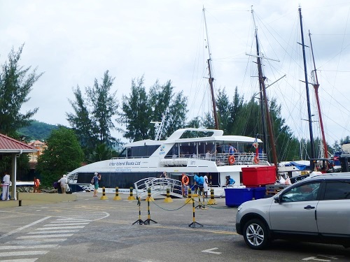 マヘ島フェリー乗り場