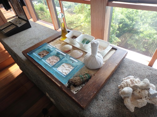 スパのアイテム