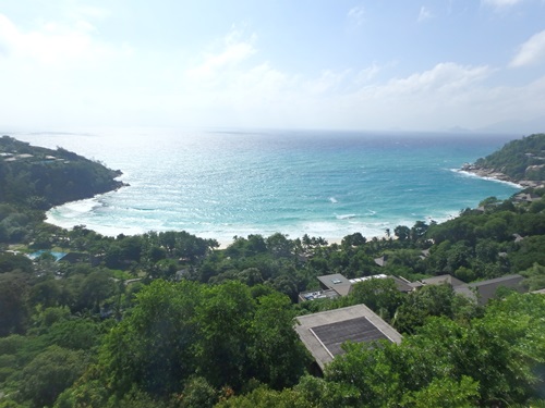 こんなところでヨガ