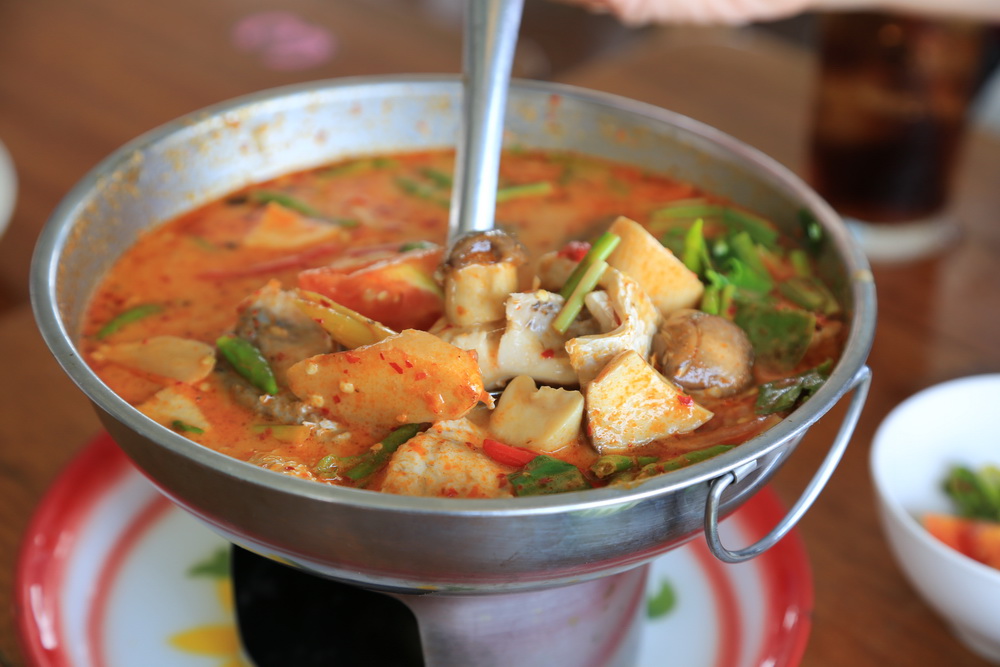 トムヤムプラー。トムヤムの魚