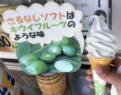 さるなしソフトクリーム