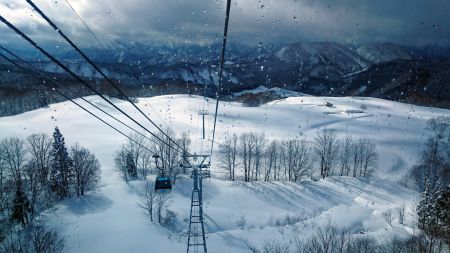 森吉山ゴンドラからの景色