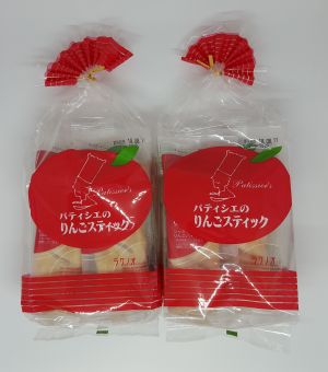 パティシエのりんごスティック