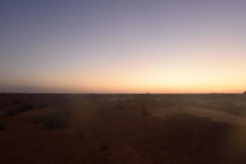 クサールギレン朝焼け