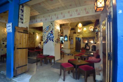 チュニスのメディナのカフェ