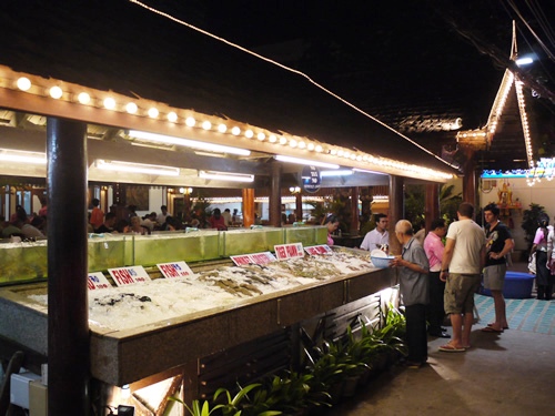 パトンシーフード　店先?