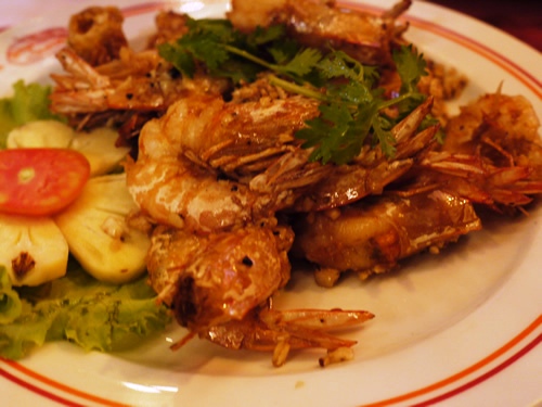 パトンシーフード　料理?