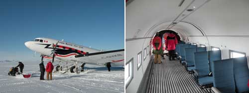 南極点フライトDC3