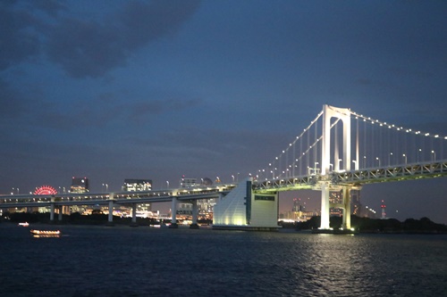レインボーブリッジ夜