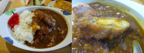 りんごカツカレー