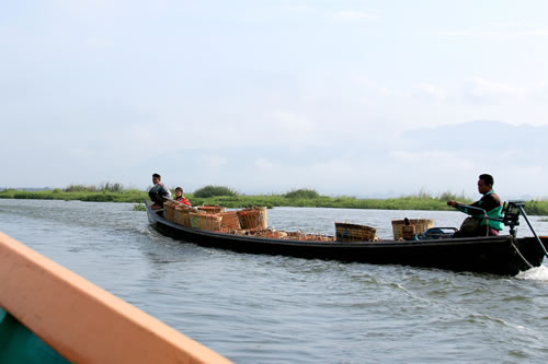 ボートトリップ 船すれ違い