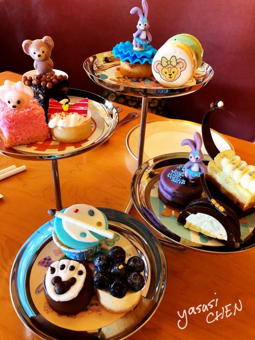 ダッフィー限定アフタヌーンティー(2)