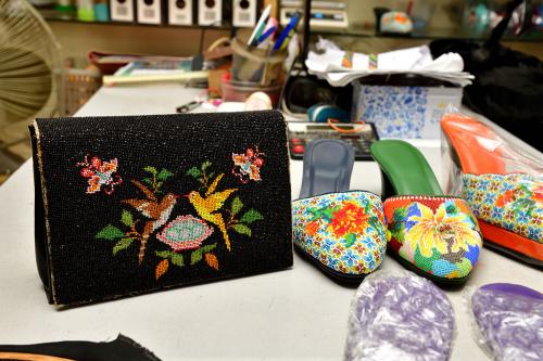 ビーズサンダル7