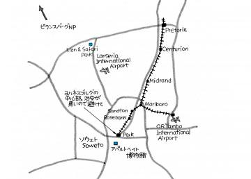 ２ヨハネスブルグマップ