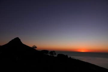 ５シグナルヒルの夕日