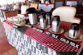 ３セルフサービスのコーヒー