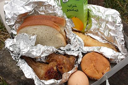 キャンプのお弁当