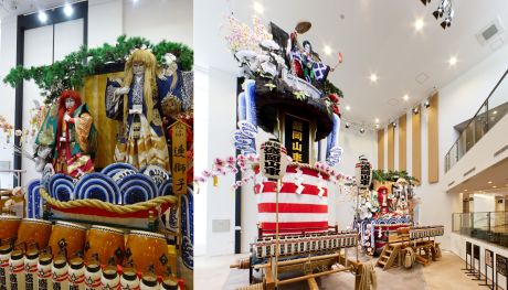 歴史文化館山車
