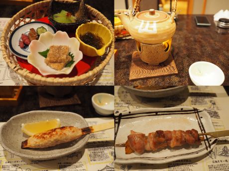 比内やコース料理