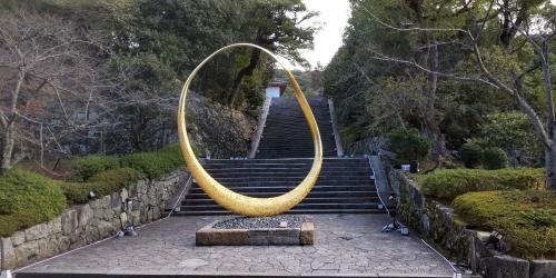 知恩院のオブジェ