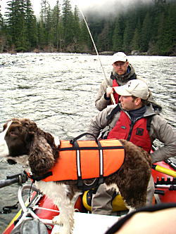 ガイドさんと一緒にボートで移動