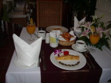 パーム・ガーデン・リゾートの朝食