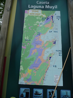 シアンカーン地図。