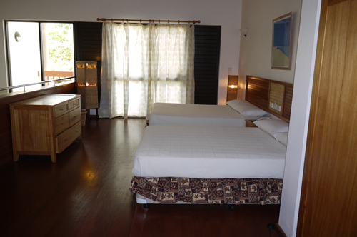 オーシャンフロントスイート部屋2階