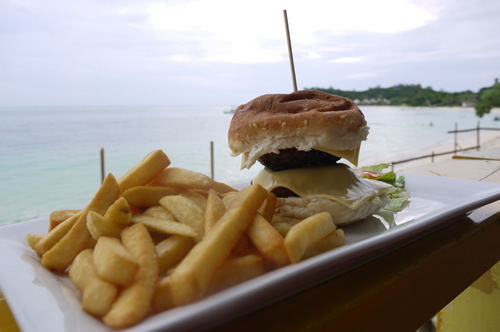 ランチバーガー