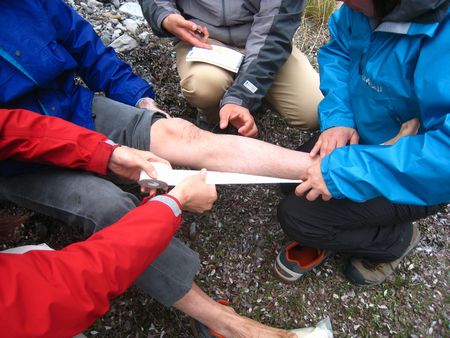 野外救命救急法　２